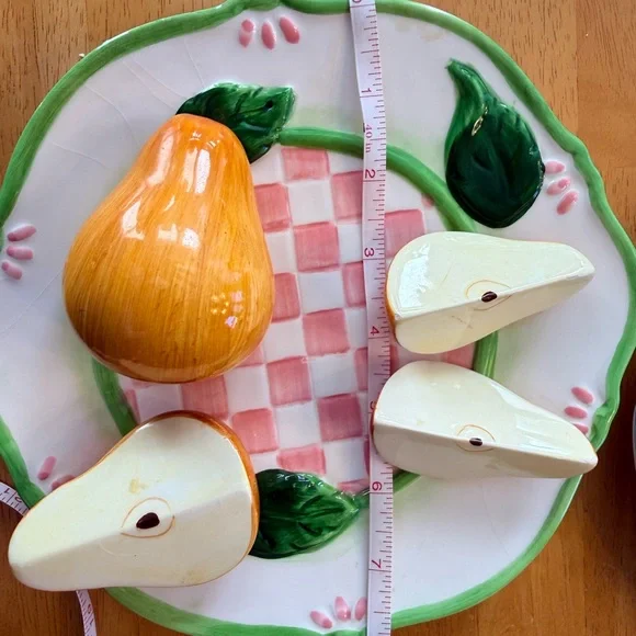 Fruit-Themed Ceramic Plates - Picture 2 of 9